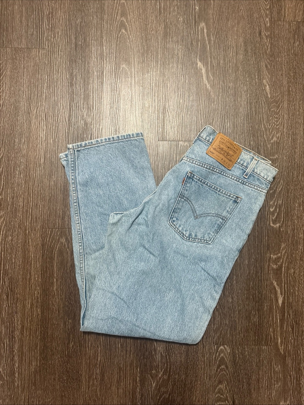 Vintage Levi’s 550 Orange Tab Mens Jeans 34x31 Relaxed Fit Distressed Grunge 90s